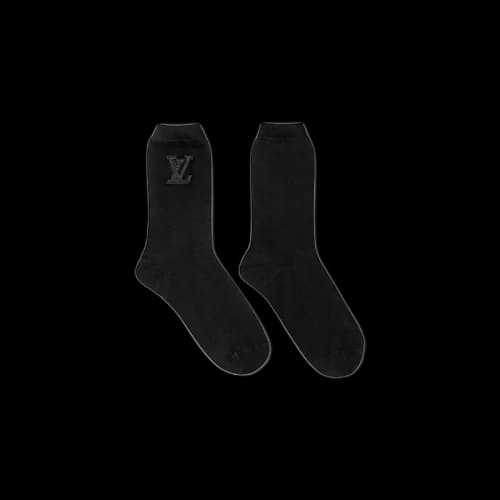 Louis Vuitton LV Strass Socks Black