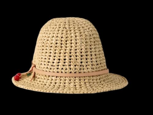 Louis Vuitton x Takashi Murakami Cherry Charms Hat Raffia