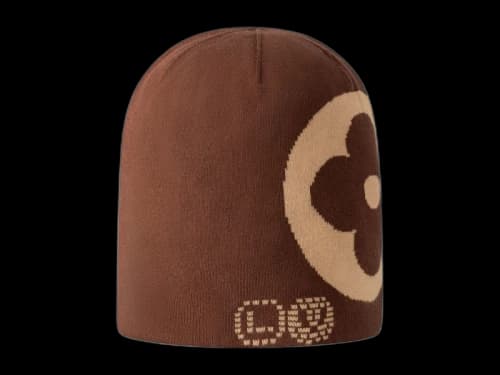 Louis Vuitton x Nigo LV Fit Monogram Beanie Brown