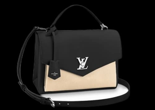 Louis Vuitton Mylockme Vanille Noir Black