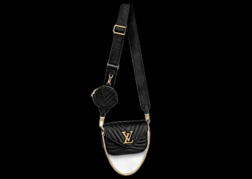 Louis Vuitton Clutch Bag New Wave Multi Black