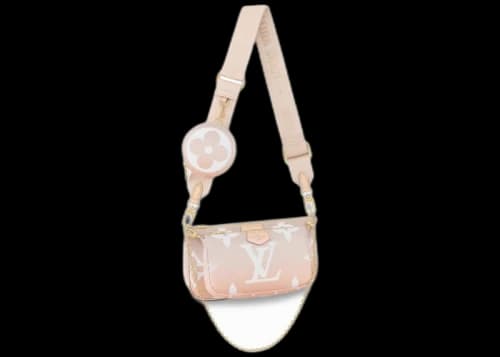Louis Vuitton Multi Pochette Gradient Pastel Mist