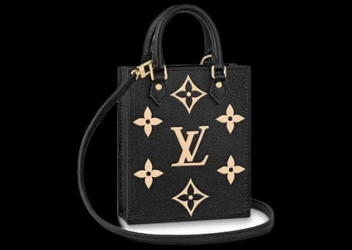 Louis Vuitton Petit Sac Plat Black