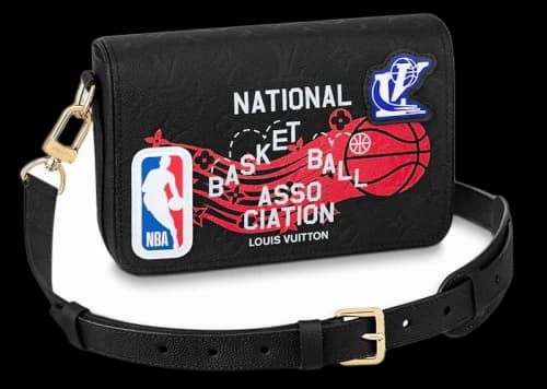 Louis Vuitton x NBA Studio Messenger Black