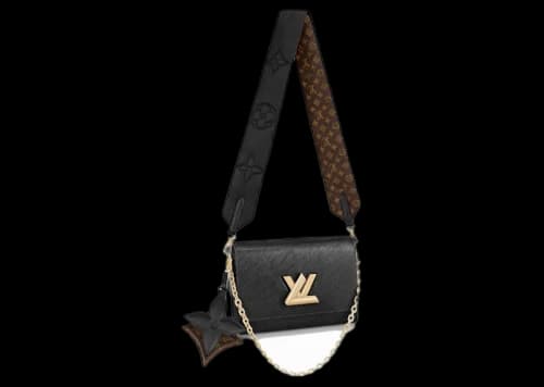 Louis Vuitton Twist MM Black