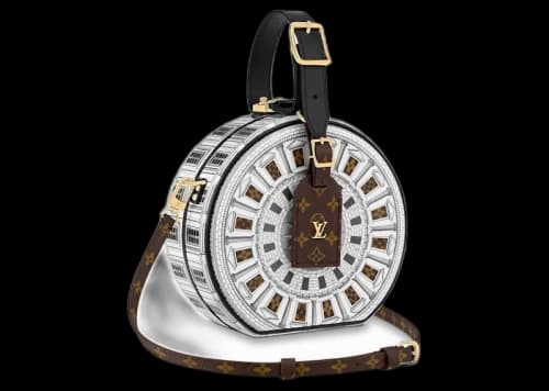 Louis Vuitton x Fornasetti Petit Boite Chapeau Black/White