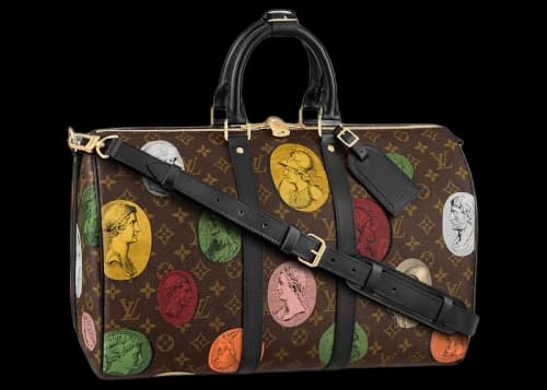 Louis Vuitton x Fornasetti Keepall 50 Brown