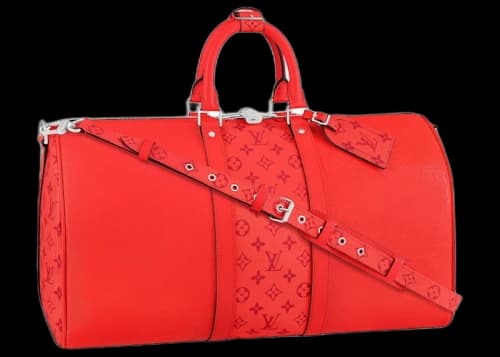 Louis Vuitton Keepall Bandouliere 50 Red