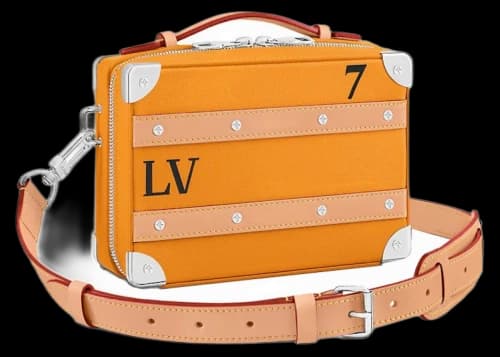 Louis Vuitton Handle Soft Trunk Saffron Yellow