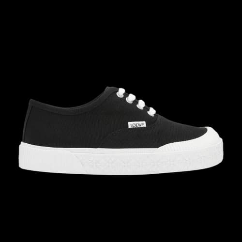 Paula's Ibiza x Loewe Terra Vulca Lace-Up Sneaker 'Black'