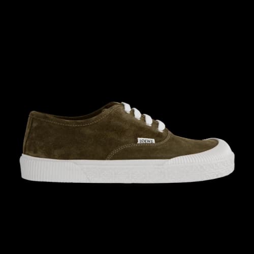 Paula's Ibiza x Loewe Terra Vulca Lace-Up Sneaker 'Olive'