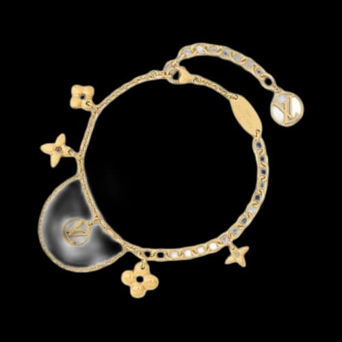Louis Vuitton Blooming Supple Bracelet Brass