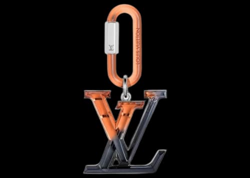 Louis Vuitton LV Prism Bag Charm Orange/Blue