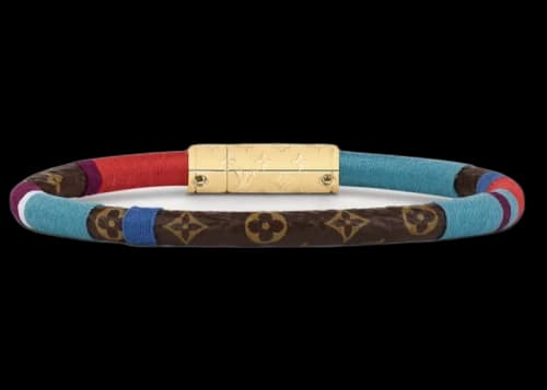Louis Vuitton Bracelet Bresilien Bleu Rose