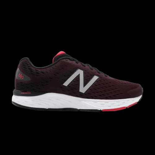 New Balance 680 Extra Wide 'Red Silver'