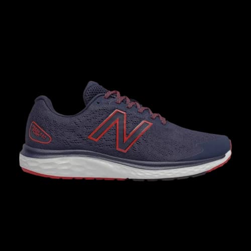 New Balance Fresh Foam 680v7 4E Wide 'Navy Team Red'