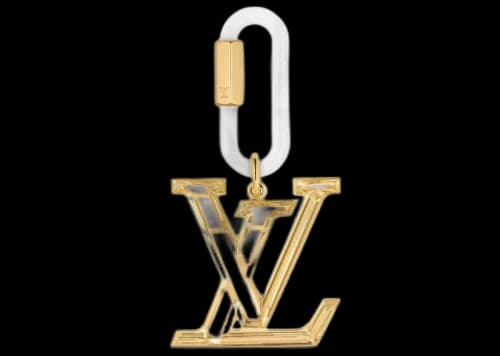Louis Vuitton LV Prism Bag Charm Gold