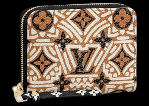 Louis Vuitton Crafty Zippy Coin Purse Caramel/Cream