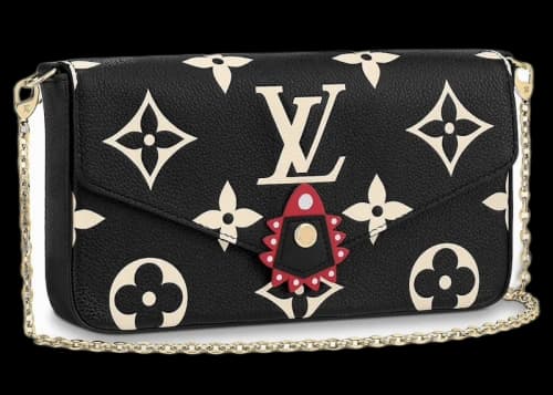 Louis Vuitton Crafty Felicie Pochette Black