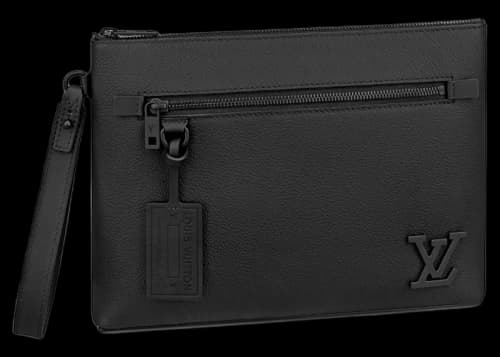 Louis Vuitton Aerogram iPad Pouch Black