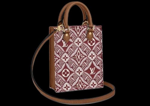 Louis Vuitton Petit Sac Plat Since 1854 Bordeaux