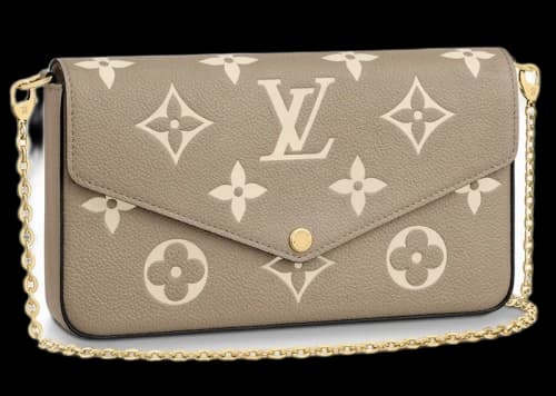 Louis Vuitton Felicie Pochette Dove/Cream