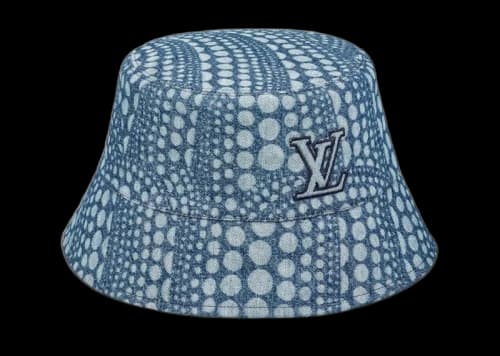Louis Vuitton LV x YK Pumpkin Buckethat Denim Blue