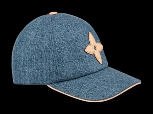 Louis Vuitton Uptown Denim Cap Blue