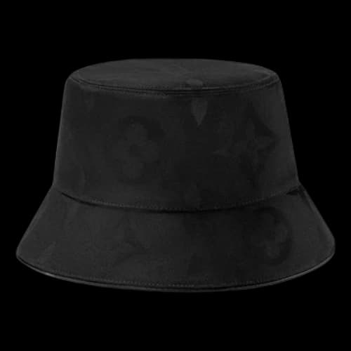 LOUIS VUITTON Tigergram Reversible Bucket Hat 'Black Yellow' (Women's)