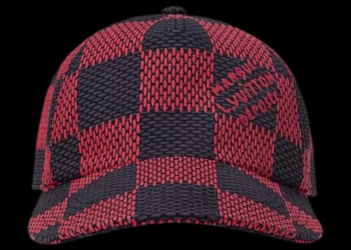 Louis Vuitton Damier Pop Cap Red