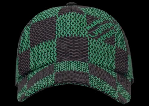 Louis Vuitton Damier Pop Cap Green
