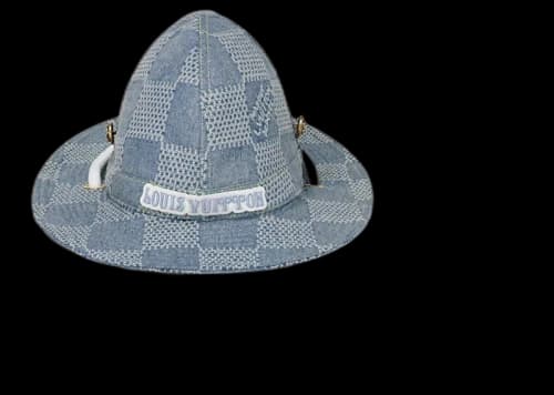 Louis Vuitton Dandy Bucket Hat Denim Blue