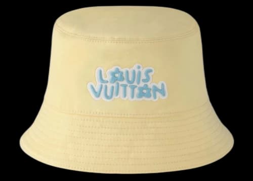 Louis Vuitton by Tyler, the Creator Monogram Craggy Reversible Bucket Hat Beige
