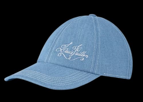 Louis Vuitton Denim Cap Blue