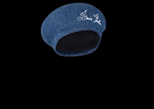 Louis Vuitton Denim Beret Blue