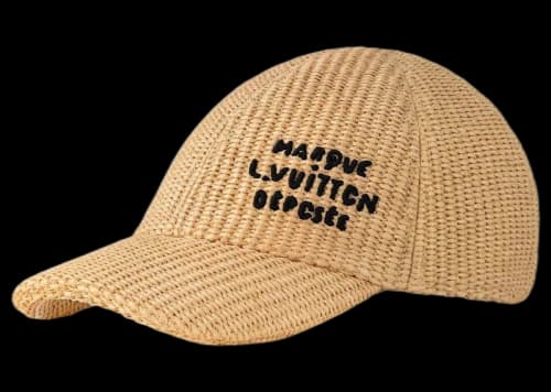 Louis Vuitton Raffia Cap Beige