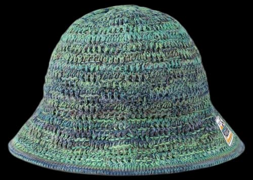 Louis Vuitton Damier Palm Tree Crochet Hat Green