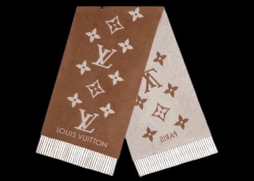 Louis Vuitton Reykjavik Scarf Caramel