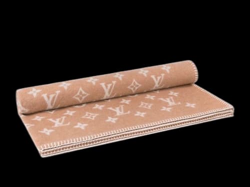 Louis Vuitton Monogram Classic Blanket Beige