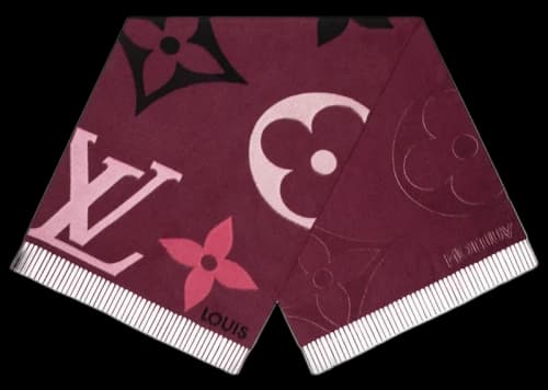 Louis Vuitton The Ultimate Scarf Bordeaux