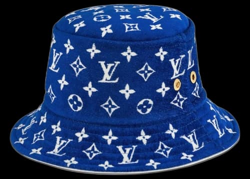 Louis Vuitton LV Match Bucket Hat Blue