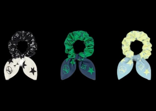Louis Vuitton Summer Stardust Set of Scrunchies Multicolor