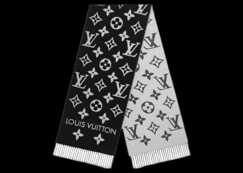 Louis Vuitton LV Essential Scarf Black