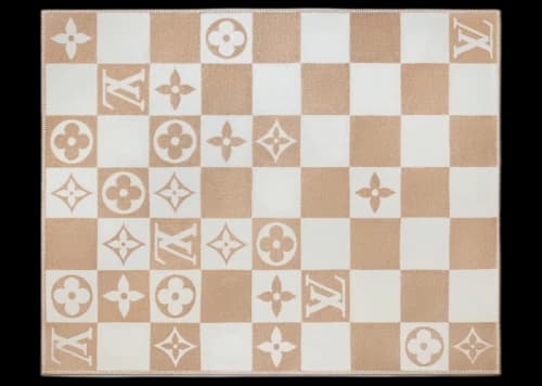 Louis Vuitton LV Checkmate Blanket Beige