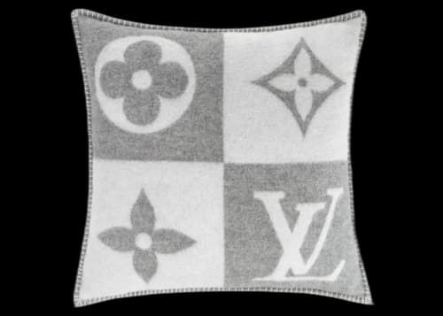 Louis Vuitton LV Checkmate Cushion Grey