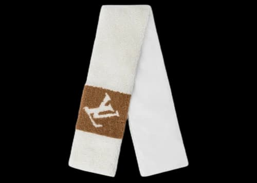 Louis Vuitton Never Freeze Scarf White