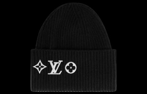 Louis Vuitton LV Headline Beanie Black