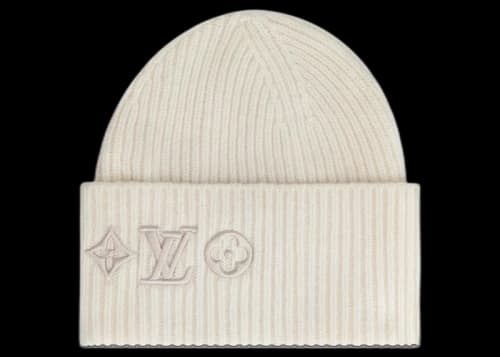 Louis Vuitton LV Headline Beanie White