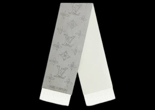 Louis Vuitton Mahina Flight Mode Scarf Cream