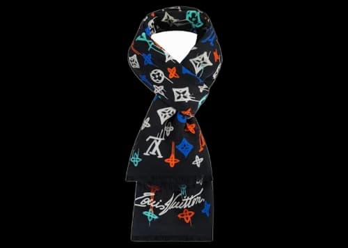 Louis Vuitton Graffiti Stole LV Graffiti Multicolor